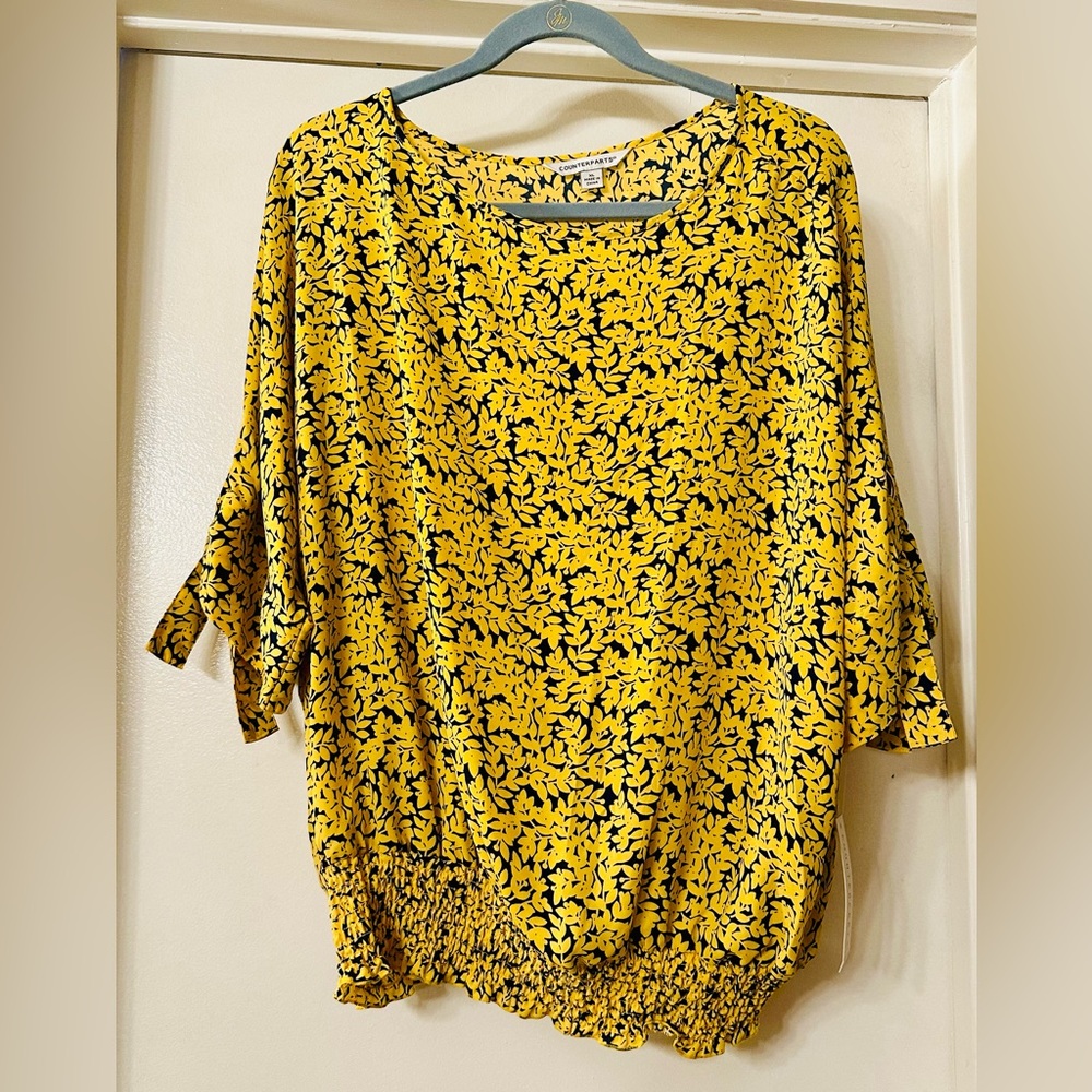 Counterparts NWT blouse size XL